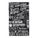 Towel of the kitchen share "100% man", 35x60 cm, 100% cotton, 160g/m2