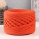 Knitted yarn, width 7-9 mm, 100m/295 gr ± 10% (15 - orange)