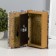 Safe-book wood, leatherette "Yellow tram" 21x13x5 cm