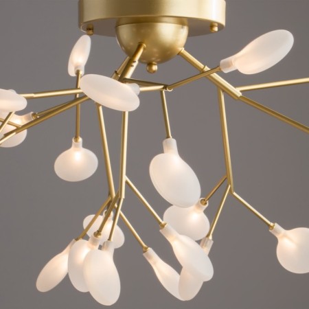 Ceiling lamp Florencia, 27xg4, Color Gold-5