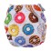 Panties-scammer, reusable, carbon-bamboo fabric, "donuts", from 0-12 months.