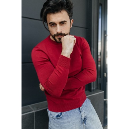 Jumper male ise, size 56, red color