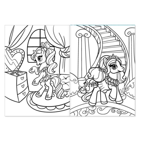 Coloring "Fairytale Pony", 16 p., A4 format-1