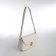 Women's bag Textura, messenger, medium size, dairy color