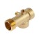 Pyativnoye Profline fitting, 1 "zy x 1" in x 1 "nr x 1/4" in x 1/4 "nr