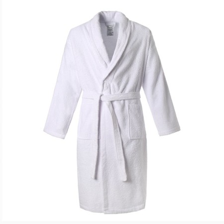 Terront Ethel bathrobe, male size 48-50 color white, 100% cotton, 320 g/m2-4
