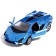 Metal car "Street Reiser", inertial, 1:32, doors, sound and light effects, khaki color open