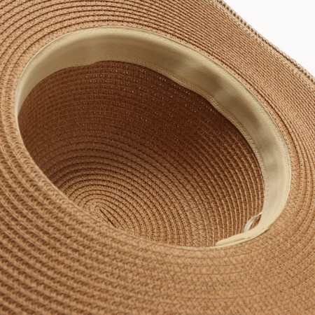 Women's hat Minaku, central to light-brown, river 58-4