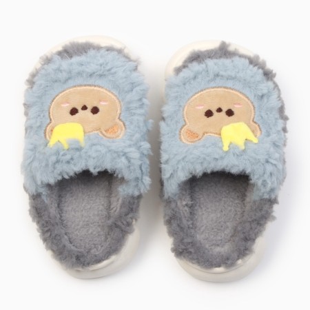 Baby slippers, size 35-36, gray-5