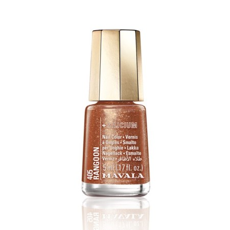 Mavala nail polish with silicon, tone 405 Rangoon, 5 ml