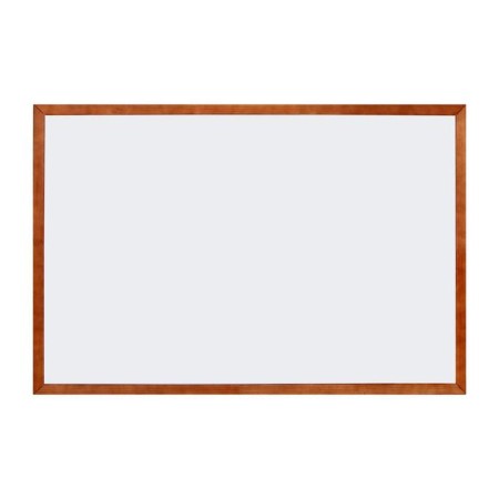 Magnetic-marker board 60x90 cm, calligrata, in a wooden frame (dark stain)-1