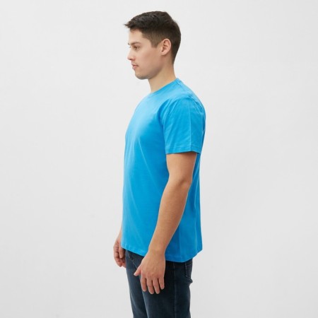 T -shirt male, turquoise color, size 50-2