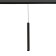 Magnetic track lamp Arte Lamp Linea A4770SP-1BK, LED, 8 W, 40 cm, 450 lm, black