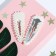 Hair clips "Be stylish kisa", 2 pcs, 7 x 2.5 cm