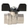 Ballic Stout SVB-0002-000015, Full Excursion, 1/2 ", Inner thread, butterfly