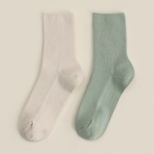 Women's socks SL Home 2 pairs, p. 36-39 (23-25 ​​cm), milk/olive