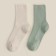 Women's socks SL Home 2 pairs, p. 36-39 (23-25 ​​cm), milk/olive