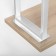 A set of 2 subastles loft, large, 50 × 10 × 78 cm, white matte color