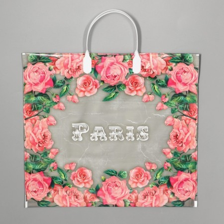 Paris Gardens package, plastic with a plastic pen, 37 x 34 cm, 80 μm