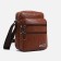 Male bag, brown color