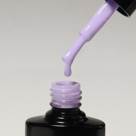Camouflage base for nails, 3 phase, 8ml, led/uv, lilac color (050)-5