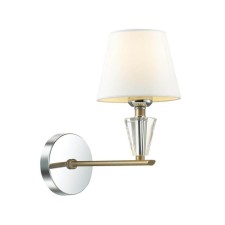 Bra Loraine, E27 1x60W, chrome color, gold