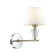 Bra Loraine, E27 1x60W, chrome color, gold