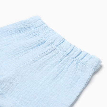 Kit for children (T-shirt and shorts) minku, blue color, height 92-98-8