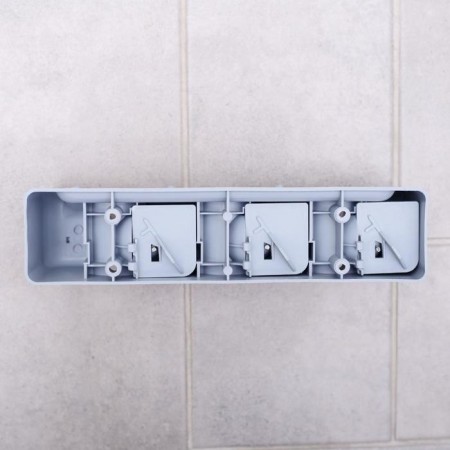 Holder for harvesting inventory with hooks of a share, 26 × 6 × 10 cm, color gray color-5