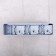 Holder for harvesting inventory with hooks of a share, 26 × 6 × 10 cm, color gray color