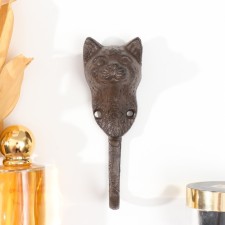 Hook decorative cast iron 