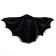 Carnival set "Bat Mouse": cape-wings, rim, golf