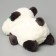 Soft toy "Panda" with a flower, 20 cm