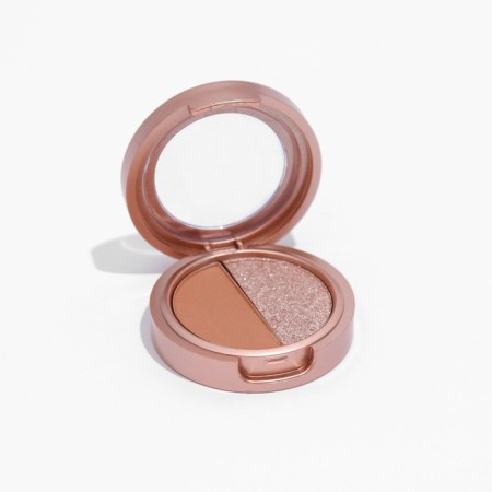 Professional palette of eye shadow, 2 colors-1