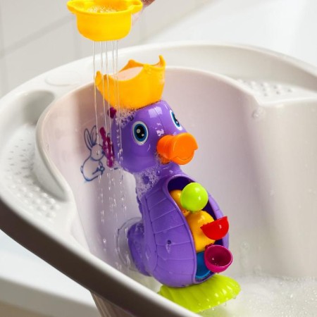 A set of bath toys "Mill. Sea hobby ", on a suction cup, a cup, crush me-10