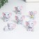 Souvenir Polystone "Lovely Elephants" set 6 pcs. 2.9x3.2x2.4 cm