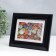 Photo frame plastic 10x15 cm black glossy 742 (plastic screen)
