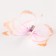 Decor for creativity "Butterfly", two -layer, set of 12 pcs., Size 1 pc. - 5 × 4 cm, orange color