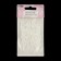 Knitted elements "Butterflies", 2.5 × 2.5 cm, 10 pcs, white color