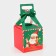 Folding box New Year 10 x 10 x 20.5 cm