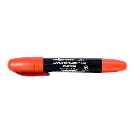Marker Kalitet MP-K, permanent, felt, red, 2-3 mm-1