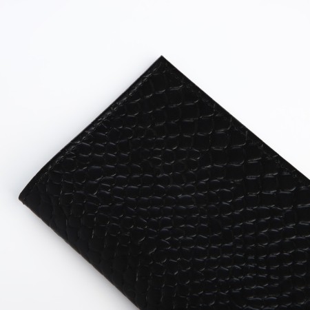 Cover for passport, black color-2