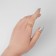 Ring "Bulavka" trend, color gold, dimensionless