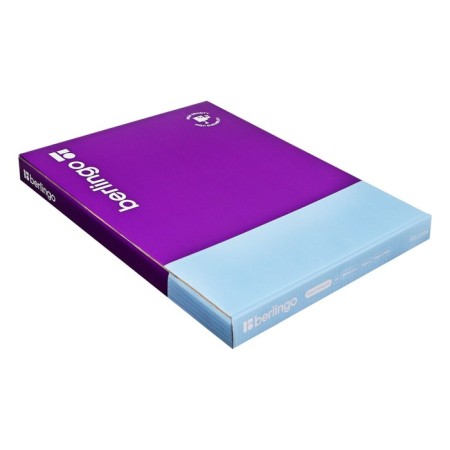 A4 60MKM Berlingo "Squares", matte, relief texture, 100pcs-5