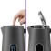 Electric KitFort KT-6115-2 kettle, plastic, Metal flask, 1.5 l, 1800 watts, gray