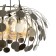 Lamp Bayerlux "Dixie" 3he27 40W brass 45x45x22-122cm