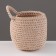 Suspended basket, polyester fiber