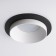 Luminaire Interceptible Elektrostandard, Solar, 92x92x35.5 mm, GU10, white, black color