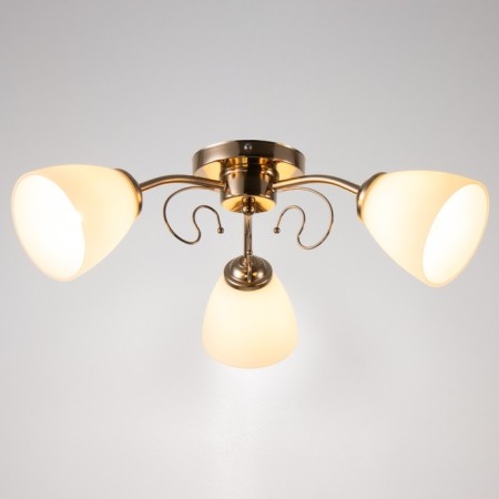 Chandelier 2776/3 E27 40W gold 50x50x24 cm Bayerlux-1