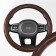 SkyWay TOP-11, size m, eco-leather, brown